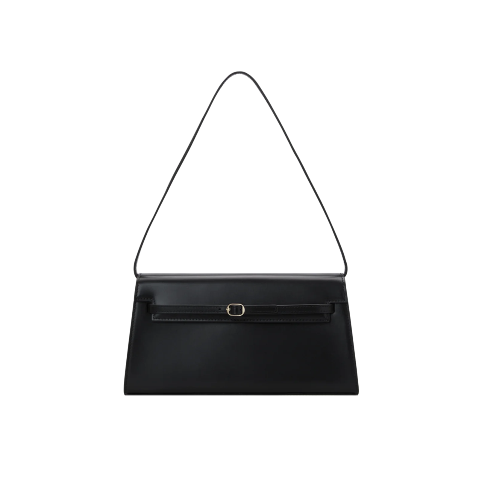 Black Baguette Bag I 3-Way Women Nappa Leather I Shoulder Bag
